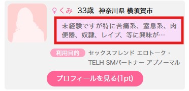 神奈川県横須賀市 33歳ドMの熟女